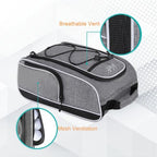 2 Pcs Golf Shoe Bag for Travel (2pcs Black+Grey)