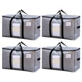 4 Pack Silver Extra Large Moving Bags (Silver / 4 Large)