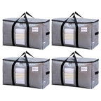 4 Pack Silver Extra Large Moving Bags (Silver / 4 Large)