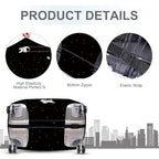 Astronaut Luggage Cover (#138 / L(fits 28-30Inch suitcase))