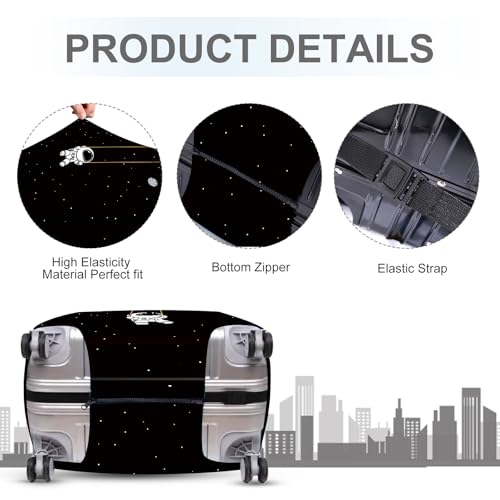 Astronaut Luggage Cover (#138 / L(fits 28-30Inch suitcase))
