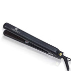 1.25 Inch Diamond Ceramic Flat Iron Hair Straightener (Black)