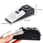 Door Stop Alarm (3 Pack / Black)