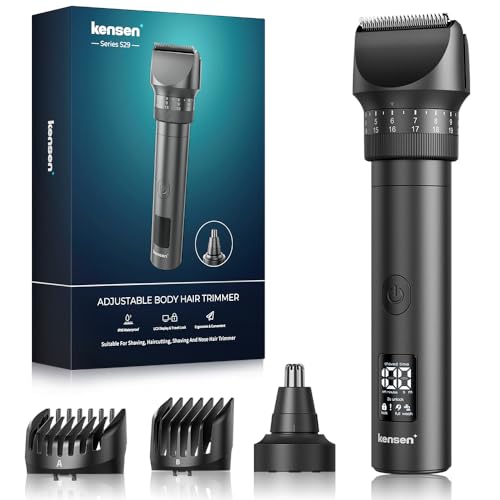 Beard Trimmer for Men (Black)