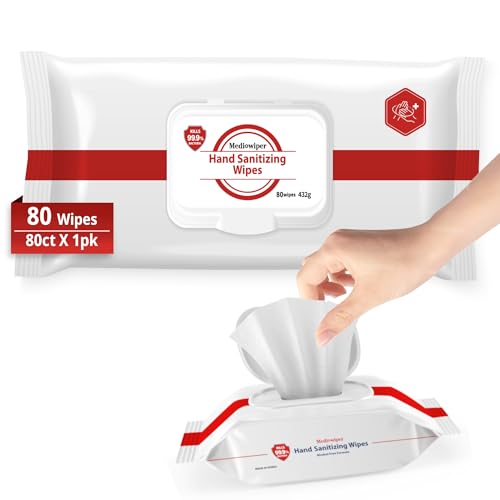 MEDIWIPER 80ct Alcohol (80 Wipes (80*1))