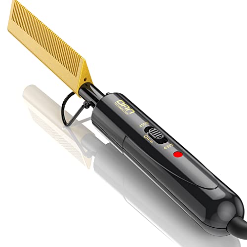 hot Comb Electric for Wigs (Small / Gold)