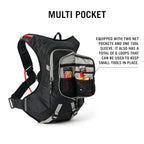 Moto Hydro 12L Hydration Pack with 3.0L (12L, Black Grey)