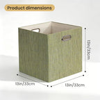 Storage Cubes (13×13×13/4pcs / Yellow/Brown Mixed)
