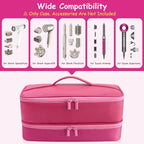 Travel Carrying Case for Hair Dryer for Shark Flexstyle Double (P-PINK)