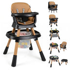 16 in 1 High Chair (Coffee)