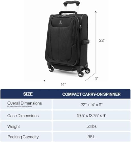 Maxlite 5 Softside Carry (Compact Carry-on 20-Inch / Slate Green)
