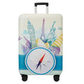 Travel Luggage Cover Suitcase Cover Protector Skins 18 (compass / L (for 25--28 inch luggage))