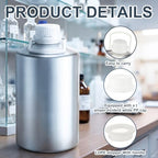 1 Pack Aluminum Bottles 6200 ml High (209.6 Ounces)