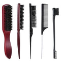 5 Pcs Slick Back Hair Brush Set