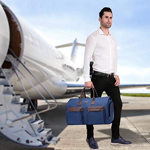 suit bag travel garment bag (Navy blue)