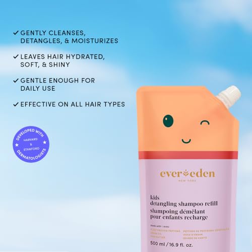 Kids Detangling Shampoo Refill (Detangling Shampoo Refill / 16.9 Fl Oz (Pack of 1))