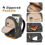 Waterproof Travel Backpack for Adults (Beige)