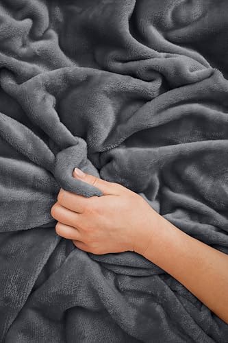 Travel Blanket and Pillow (Grey)