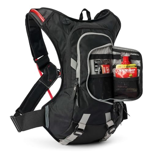 Moto Hydro Hydration Pack (8L Adventure Fit Black/ Grey)