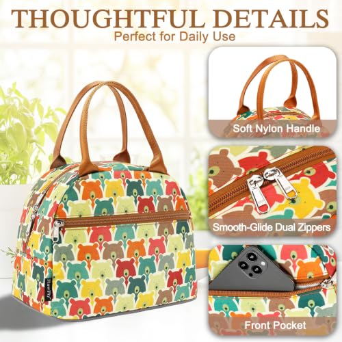 Insulated Lunch Cooler Bag (Bear)