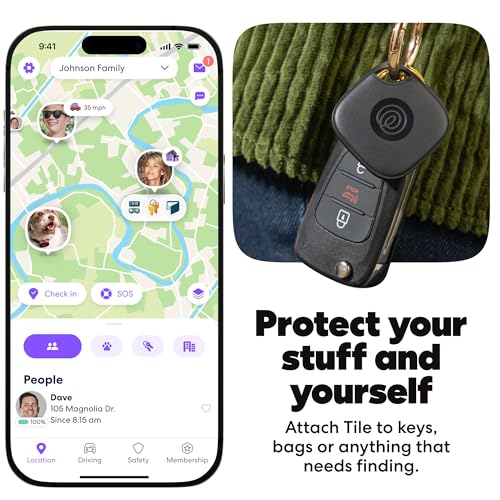 Tile Bluetooth Tracker (Black/Pink Punch/Navy Blaze / 4-Pack)