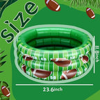 Inflatable Football Party Cooler (Green / Football)