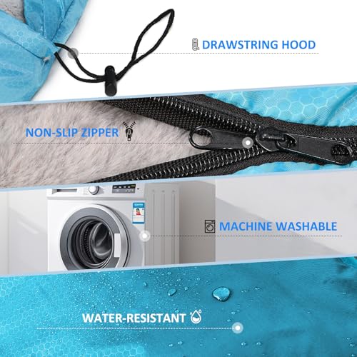 Camping Sleeping Bag (Blue 5.1lb)