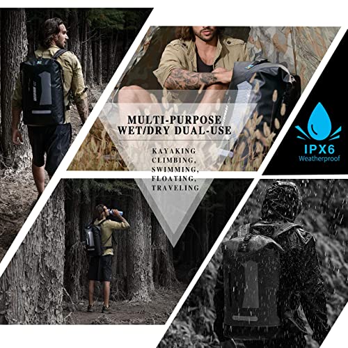 Waterproof Backpack (40L / Black)