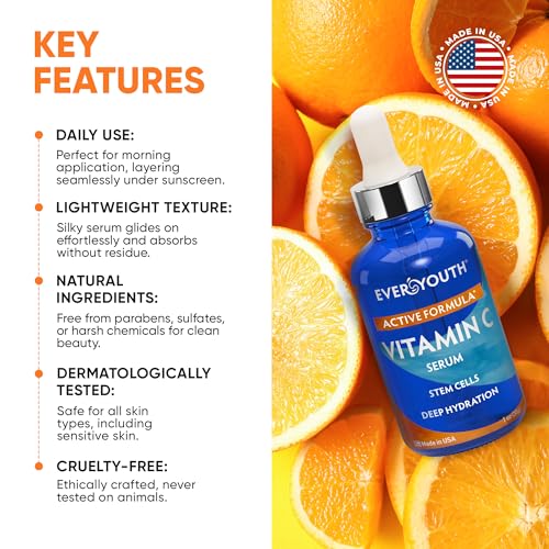 Vitamin C Serum for Face (1 Fl Oz (Pack of 1))