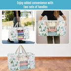 Moving Bags Christmas Storage Bags (Pastel Forest / 6 Pack)