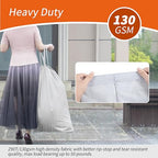 Extra Heavy Duty Laundry Bag with Handles (Silver / 28" x 36" | 1 Pack)