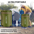 Sleeping Bag for Adults (Army Green / 87"x32.7")