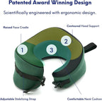 C CUSHION LAB Travel Pillow, Award-Winning Patented Ergonomic Design - Image 4