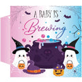 50 Pcs A Baby Is Brewing Gender Reveal Napkins (Ghost)