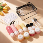 23 Pack TSA Approved Travel Bottles for Toiletries (Pink)