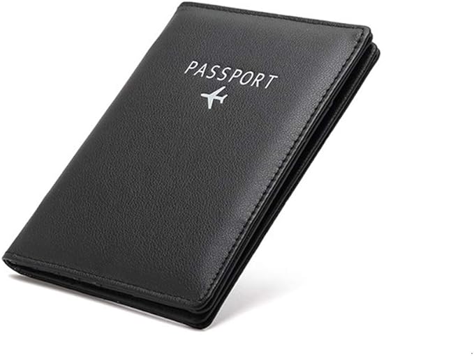 BAKUN Travel Wallet & Family Leather Passport Holder Cover RFID Blocking Travel - Image 2