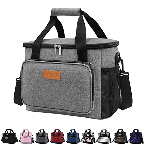 Insulated Lunch Bag (Grey / Large)