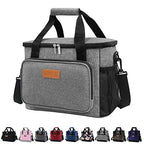 Insulated Lunch Bag (Grey / Large)