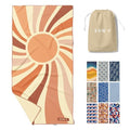 Waffle Microfiber Beach Towel (Rays)