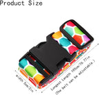 Adjustable Travel Luggage Strap Suitcase Belt Travel Bag Accessories 1.96 in W - Image 9