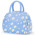 Lunch Box for Women (B-Blue Daisy / Medium - 10L)