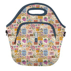 LunchTote Zippered Bag Insulated Neoprene Caddy (Yours Truly / X-Large 6.5 Quart Lunch Tote)