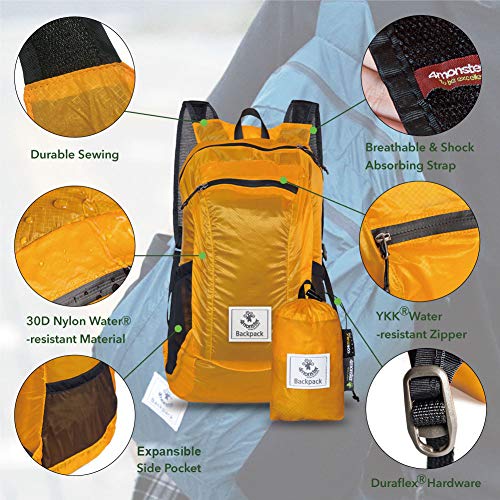 Hiking Daypack (A-orange / 32L)