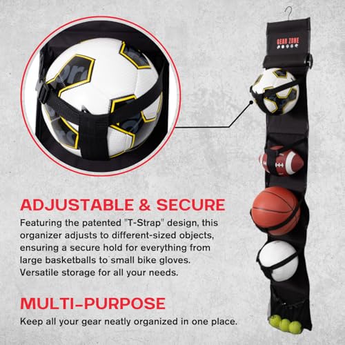 Hanging Sports Equipment Organizer (Without Pump)