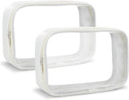 Moyad TSA Approved Clear Toiletry Bag, 2 Pack Quart Size 3-1-1 Liquids Pouch by Moyad