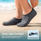 Water Shoes for Women Men Quick (7-8 Women/6-7 Men / Grey-nw002)