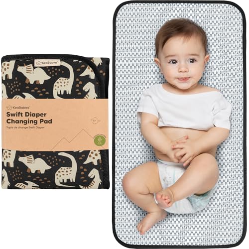 Portable Diaper Changing Pad (Dino Ridge)
