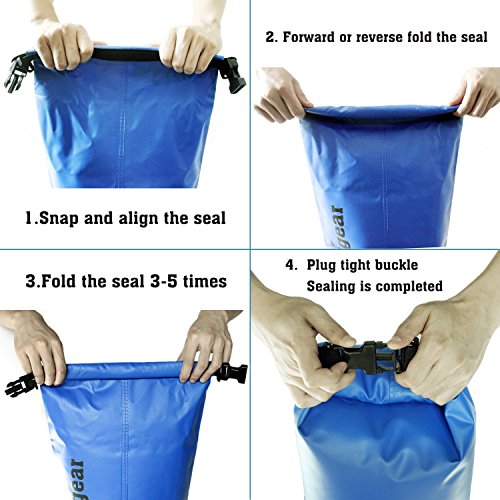 Dry Bag Waterproof (10L / Red)