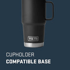 YETI Rambler 20 oz Travel Mug, Stainless Steel, Vacuum Insulated - Image 2