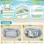 Extra Large Beach Bags for Women (Green)